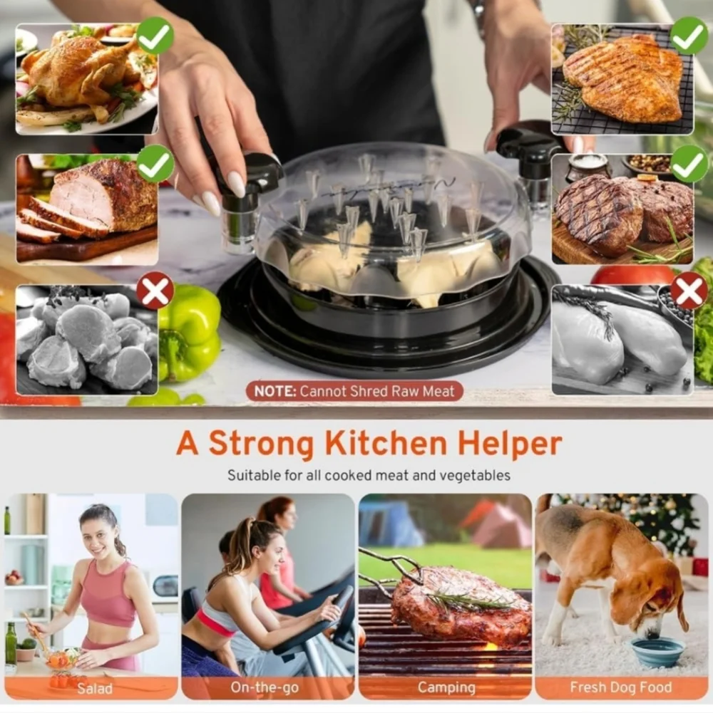 3 Layer Chicken Shredder